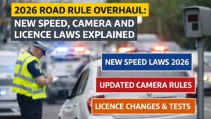 2026 Road Rule Overhaul: New Speed, Camera and Licence Laws Explained Across Australia
