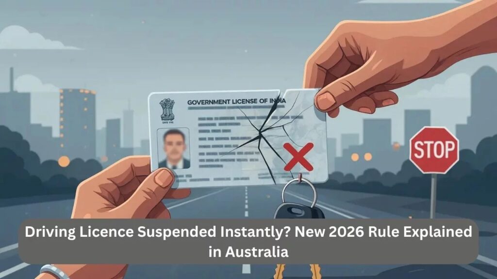 Driving Licence Suspended Instantly? New 2026 Rule Explained in Australia